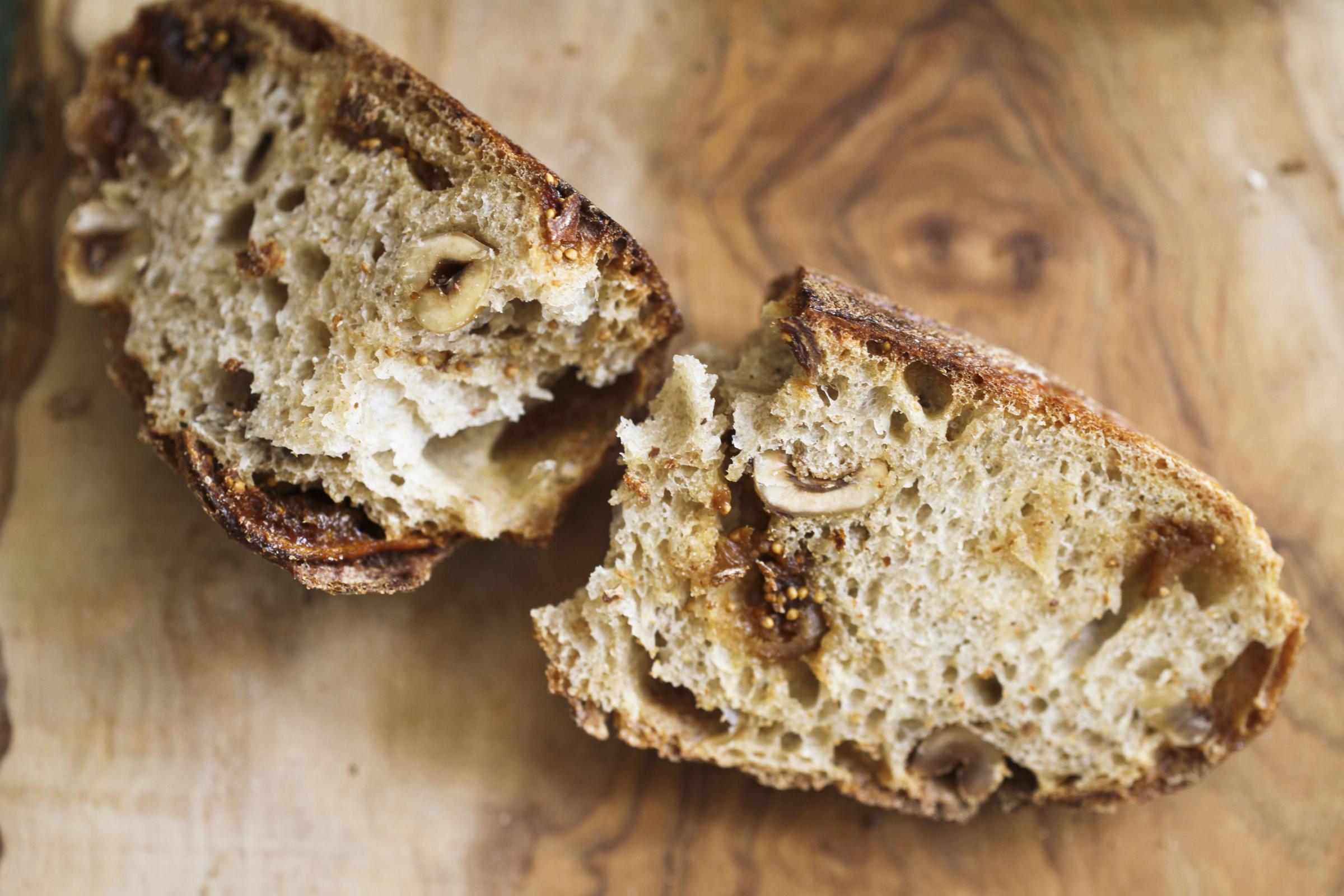 Fig Hazelnut Bread and Reheating The Fresh Loaf